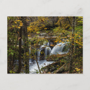 Dunloup Creek Falls   West Virginia Postkarte