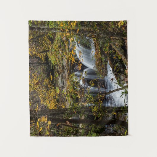 Dunloup Creek Falls | West Virginia Wandteppich (Vorderseite)