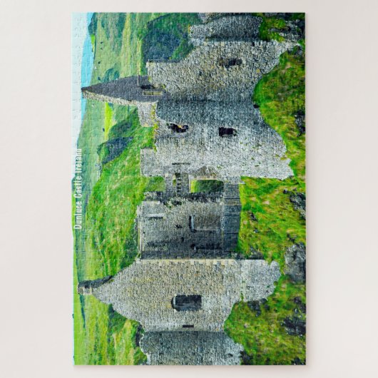 Dunluce Castle Antrim Ireland Jigsaw Puzzle (Vertikal)