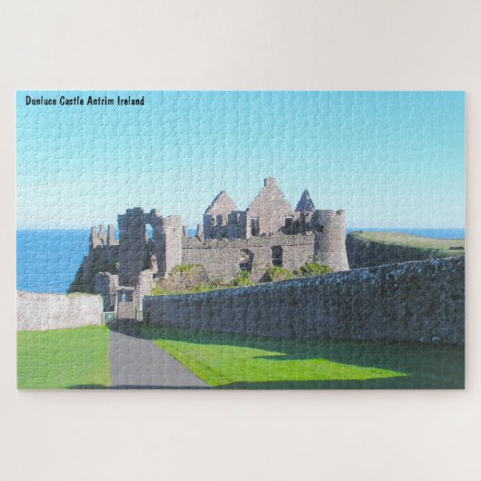 Dunluce Castle Antrim Irland Puzzle (Horizontal)