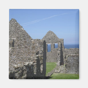 Dunluce Castle in der Nähe von Bushmills und Portr Magnet