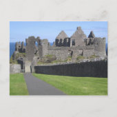 Dunluce Castle nahe Bushmills und Portrush, 2 Postkarte (Vorderseite)
