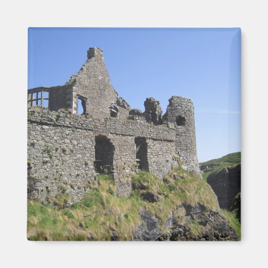 Dunluce Castle nahe Bushmills und Portrush, 3 Magnet (Vorne)