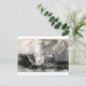 Dunluce Castle Postkarte (Stehend Vorderseite)