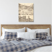 Dunmore House in Salisbury Leinwanddruck (Insitu (Schlafzimmer))