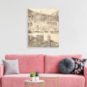 Dunmore House in Salisbury Leinwanddruck (Insitu (Wohnzimmer))