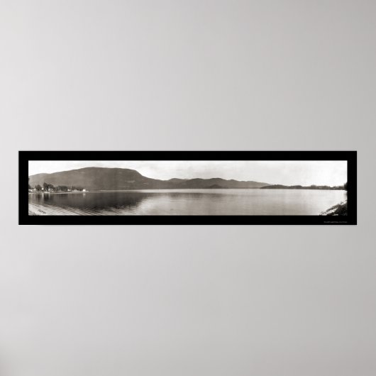 Dunmore Lake, Vermont Foto 1912 Poster (Vorne)