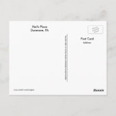 Dunmore, PA- Heil's Place Postkarte (Rückseite)