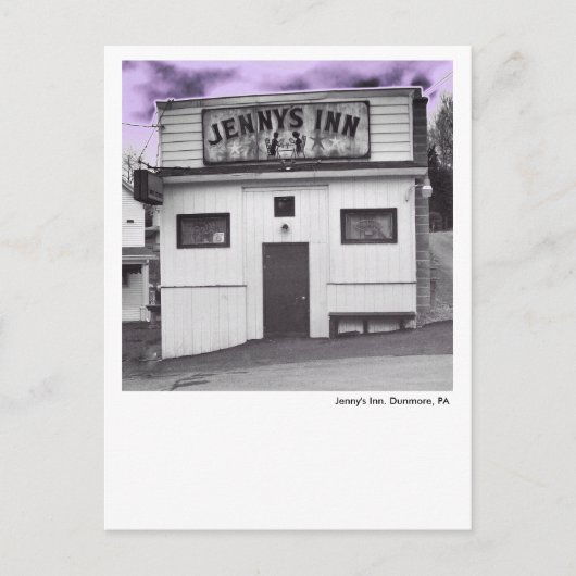 Dunmore, PA Postcard-Jenny's Inn Postkarte (Vorderseite)