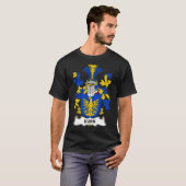 Dunn Coat of Arms Familienwappen T-Shirt (Vorne ganz)