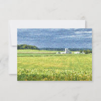 Dunn Landkreis, Wisconsin Farm Scene