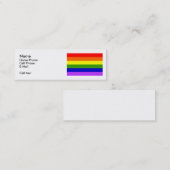 Dünn "rufen Sie mich" Karte an (Vorne/Hinten)