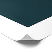 Dunn’s River Falls, Jamaica vintage illustration Poster (Ecke)