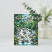 Dunn’s River Falls Jamaika Postkarte (Stehend Vorderseite)