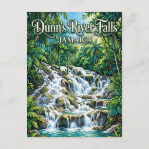Dunn’s River Falls Jamaika Postkarte
