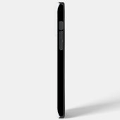 Dünnblaue Linie Amerikanische Flagge mit Namen Case-Mate iPhone Hülle (Rückseite / Links)