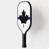 Dünnblaue Linie - Kanada-Version Pickleball Schläger (Links)