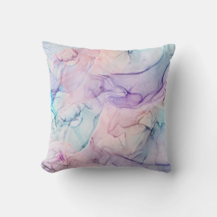 Dünne Ätherische Pastell-Wasserfarbe Tinten-Fantas Kissen