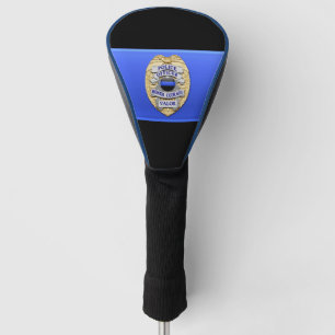Dünne blaue Linie EhrenAbzeichen Golf Headcover