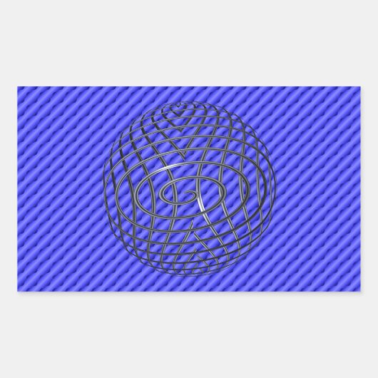 Dünne blaue Linie Eins-a-Kind Rechteckiger Aufkleber (Vorderseite)