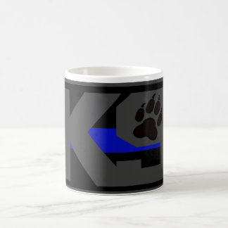 DÜNNE BLAUE LINIE K9 KAFFEETASSE