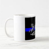 DÜNNE BLAUE LINIE KAFFEETASSE (Links)