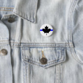Dünne blaue Linie - kanadische Version Button (Beispiel)