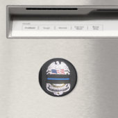 DÜNNE BLAUE LINIE MAGNET (In Situ (Geschirrspüler))