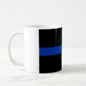 dünne blaue Linie Polizeigesetz Kaffeetasse (Links)