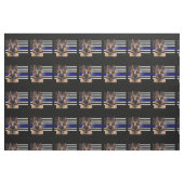 DÜNNE BLAUE LINIE STOFF (Fat Quarter (45,7 x 55,9 cm))