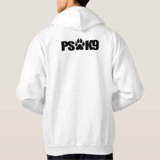 Dünne blaue Linie Tatzendruck - PS K9 Hoodie