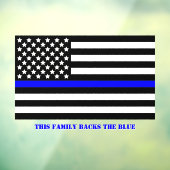 [dünne blaue Linie] Zurück zum blauen Flaggenfenst Fensteraufkleber (Blatt 3)