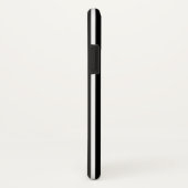 Dünne Blue Line-amerikanische Flagge Case-Mate iPhone Hülle (Hinten/Rechts)