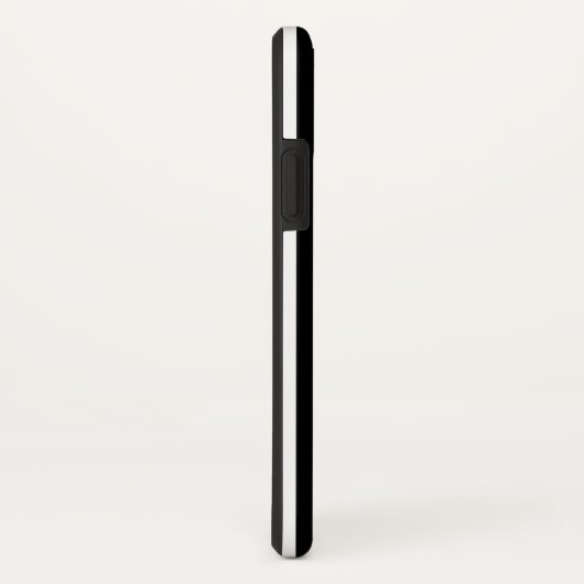 Dünne Blue Line-amerikanische Flagge Case-Mate iPhone Hülle (Hinten/Rechts)