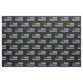 Dünne Blue Line-amerikanische Flagge Stoff (Fat Quarter (45,7 x 55,9 cm))