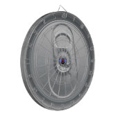 Dünne Blue Line-Bier-Dose Dartscheibe (Vorderseite Links)