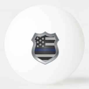 Dünne Blue Line-Klingeln Pong Bälle Tischtennisball