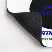 Dünne Blue Line Mousepad (Ecke)