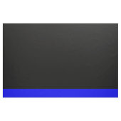 Dünne Blue Line-Polizeibeamte-Denkmal-Flagge Stoff (Fat Quarter (45,7 x 55,9 cm))