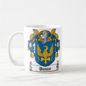 Dunne Familienwappen Kaffeetasse (Links)