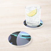 Dünne farbige Disks Untersetzer (Seite)