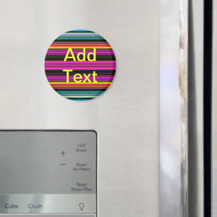 Dünne farbige Streifen - 2 Magnet