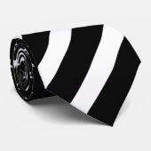 Dünne gelbe Linie Krawatte (Gerollt)