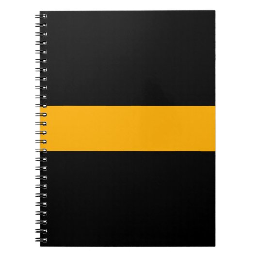 Dünne Goldlinie Versand-Notizbuch 6,5" x 8,75" Notizblock (Vorderseite)