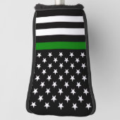 Dünne grüne Linie Golf Headcover (Rotieren 90)
