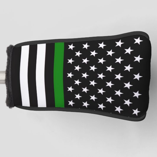 Dünne grüne Linie Golf Headcover (Vorderseite)