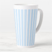 Dünne hellblaue Streifen Milchtasse (Rechte Ecke)