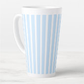 Dünne hellblaue Streifen Milchtasse (Linke Ecke)