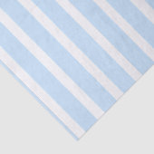 Dünne hellblaue Streifen Seidenpapier (Detail)