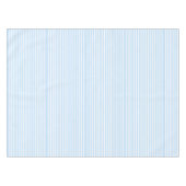 Dünne hellblaue Streifen Tischdecke (Vorderseite (Horizontal))